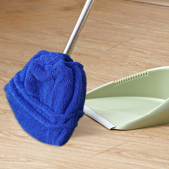 Mop Cover Super Soft Universal Highly Absorbent Fade-Resistant Wide Application Remove Dust Coral Fleece Quick Dry Mop Cover Cleaning Accessories for Home