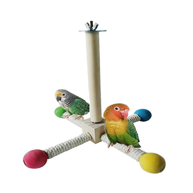 Spinning Birds Stand Perch Toy 360 Degree Rotation Wooden Exercise Wheel Parrot Perch Cage Accessories for Parakeets Budgies Lovebirds Finch Conure Spinning Birds Stand Perch Toy 360 Degree Rotation Wooden Exercise Wheel Parrot Perch Cage Accessories for Parakeets Budgies Lovebirds Finch Conure