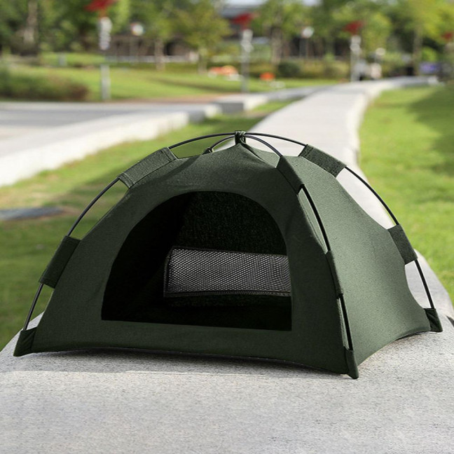 Pet Tent Outdoor Cat House with Non-Slip Bottom UV-Resistant Portable Foldable Indoor Outdoor Sunshade Cat Tent Dog House Pet Tent Outdoor Cat House with Non-Slip Bottom UV-Resistant Portable Foldable Indoor Outdoor Sunshade Cat Tent Dog House