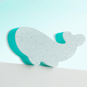 Aquarium Cleaning Sponge for Glass Walls Whale Shape Aquarium Scrubber Fish Tank Scraper Pad Cleaning Tool for Turtle Betta Tanks