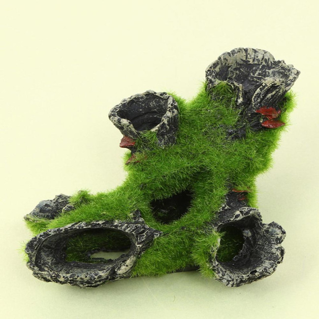 Simulation Tree Trunk Aquarium Decoration Moss Fish Shrimp Hideout Resin Cave House Shelter Aquarium Landscaping Fish Tank Accessories Simulation Tree Trunk Aquarium Decoration Moss Fish Shrimp Hideout Resin Cave House Shelter Aquarium Landscaping Fish Tank Accessories