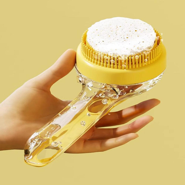 Dog Bath Brush 2-in-1 Dog Wash Scrubber with Soap And Shampoo Dispenser Pet Grooming Massage Brush for Long Short Haired Dogs Cats Dog Bath Brush 2-in-1 Dog Wash Scrubber with Soap And Shampoo Dispenser Pet Grooming Massage Brush for Long Short Haired Dogs Cats