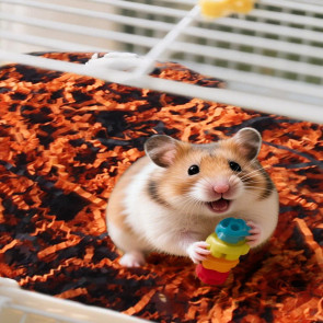 Crinkle Cut Paper Shred Filler 100g Paper Raffia Grass Gift Box Filler for Small Pet Bedding Material Hamster Cage Supplies