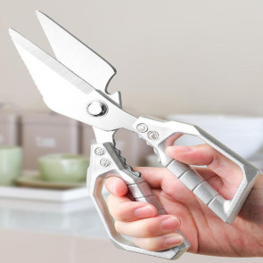 Kitchen Shears Sharp Chicken Bone Scissors Stainless Steel Chef Shears Heavy Duty Cutting Fish Meat Poultry Tools