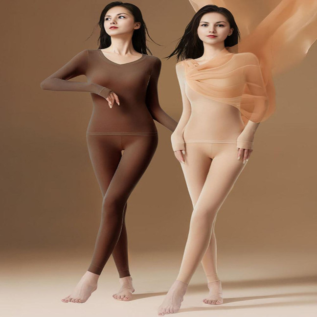 Thermal Underwear Set for Women Long Johns Base Layer Set Long Sleeve Shirt And Leggings for Winter Cold Weather Thermal Underwear Set for Women Long Johns Base Layer Set Long Sleeve Shirt And Leggings for Winter Cold Weather