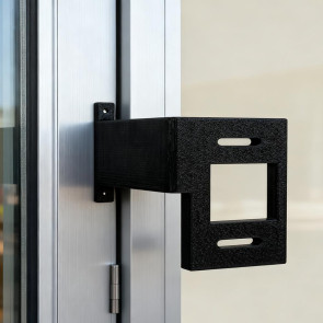 Ring Doorbell Extender Mount Weather Resistant Design Ultra-Thin Heavy-Duty Extension Bracket Stand Tools-free Doorbell Extender