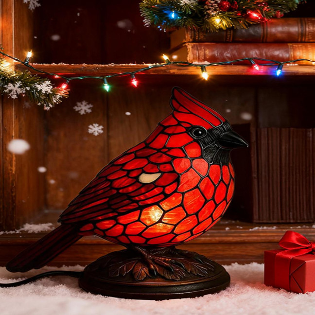 Cardinals Table Lamp Resin Red Bird Night Light for Bedside Living Room Christmas Decor Warm Glow Art Piece for Home Decoration Cardinals Table Lamp Resin Red Bird Night Light for Bedside Living Room Christmas Decor Warm Glow Art Piece for Home Decoration