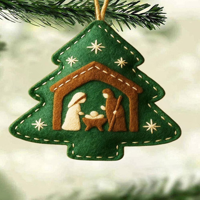 Handmade Felt Christmas Tree Ornament Us 250th Anniversary Felt Ornament Embroidery Xmas Tree Decoration Handmade Felt Christmas Tree Ornament Us 250th Anniversary Felt Ornament Embroidery Xmas Tree Decoration