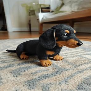 2Pcs Emotional Support Dachshund Plush Toy Soft Stuffed Animal Couch Companion for Stress Relief Anxiety Comfort & Relaxation