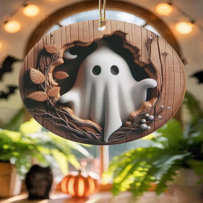 Animal Christmas Ornament 2D Flat Forest Animal Xmas Tree Ornament Acrylic Hanging Woodland Pendant for Garden Tree Home Decor Animal Christmas Ornament 2D Flat Forest Animal Xmas Tree Ornament Acrylic Hanging Woodland Pendant for Garden Tree Home Decor