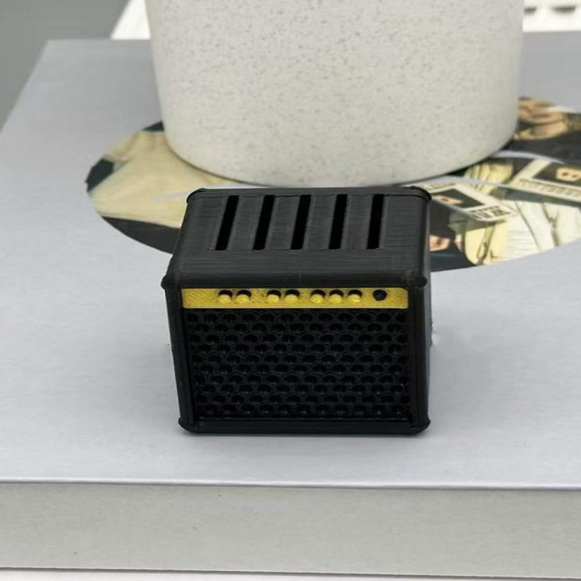 Guitar Pick Storage Box Retro Amplifier Design Pick Holder Pick Organizer Holds 5 Picks Display Stand Gift for Musicians Guitarists Guitar Pick Storage Box Retro Amplifier Design Pick Holder Pick Organizer Holds 5 Picks Display Stand Gift for Musicians Guitarists