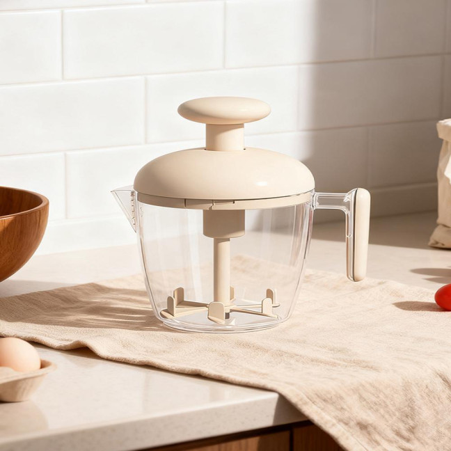 Egg Whisk Cup Manual Hand-Pressed Drinks Mug Pre-Meal Preparation Portable Leftovers Egg Mixer Cup Pre-meal Preparation Tool