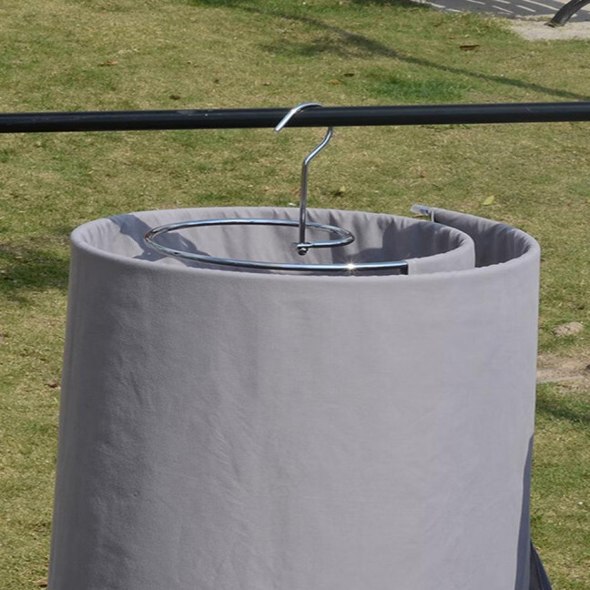 1/2/3Pcs Stainless Steel Spiral Drying Rack Laundry Quilts Blankets Space-Saving Metal Hanger Indoor Outdoor Clothes Stand